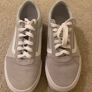 Vans - gray/white - 6